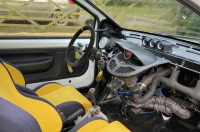 Rear-engined Renault Twingo - interior